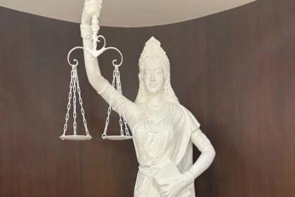 New statue of 'Goddess of Justice