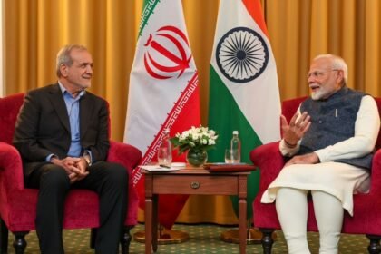 PM Modi's meeting with the President of Iran