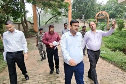 Ranchi DC inspected the dispatch center