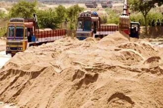 Sand lifting