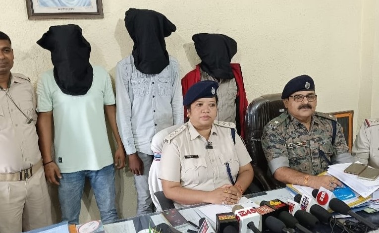 Three arrested