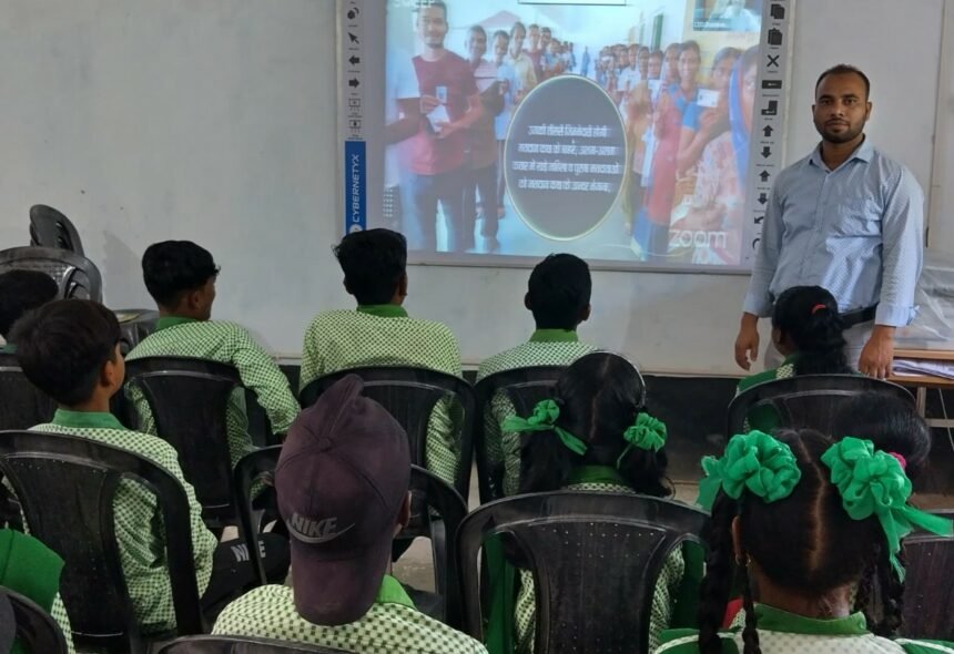 Training given Students for Voting
