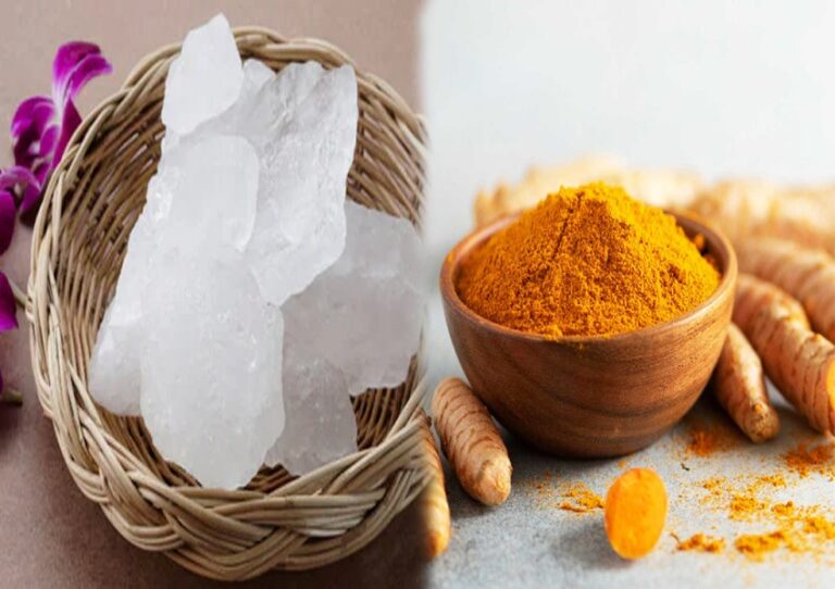 Turmeric or Alum