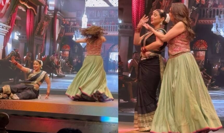 Vidya Balan Fell on the Stage