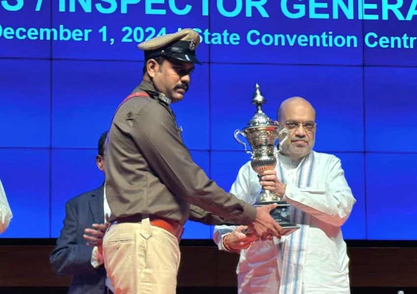 Amit Shah Honored Nemiaghat Police station