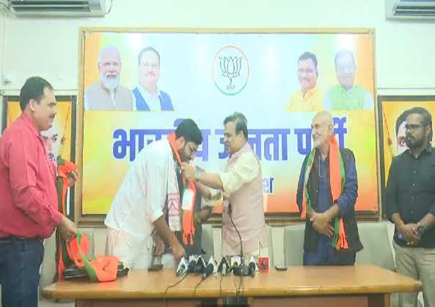 Amit Sharma join BJP