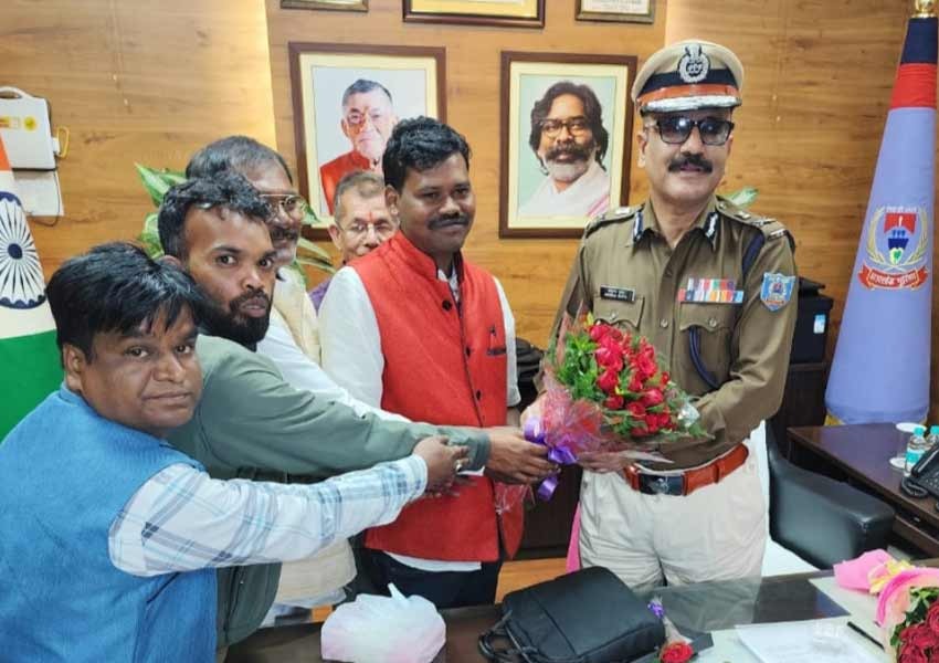 Central Sarna Committee delegation met DGP