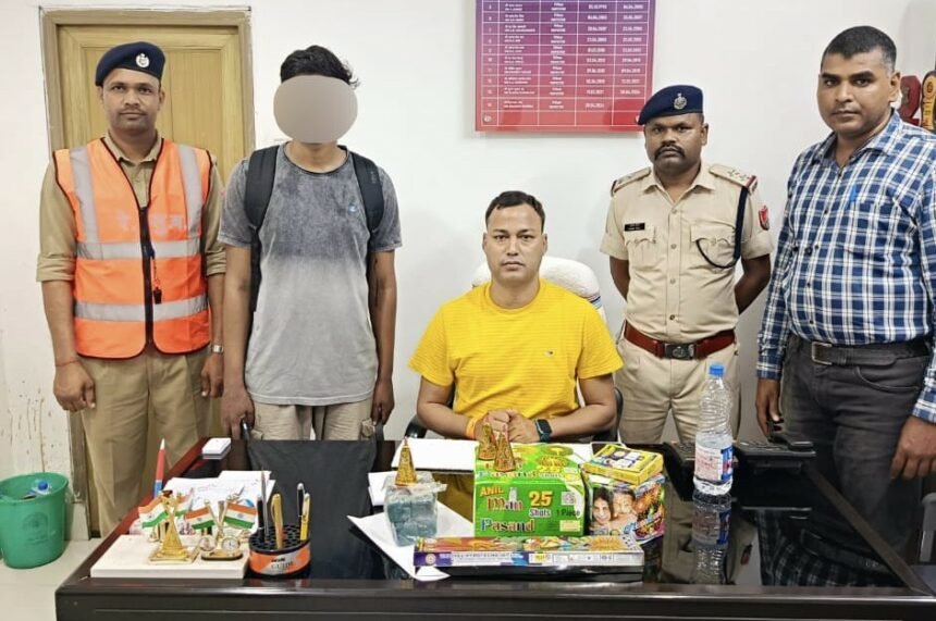 Firecrackers recovered