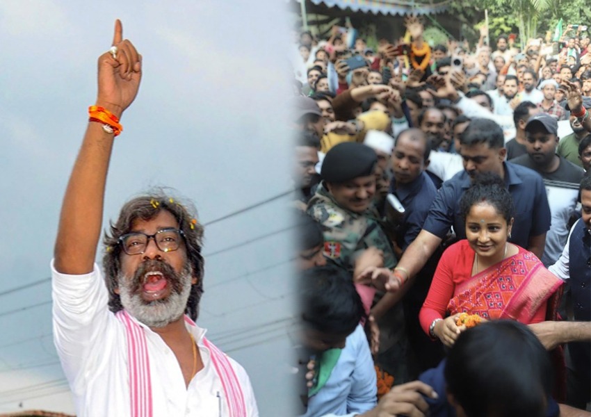 Hemant Soren Kalpana Soren