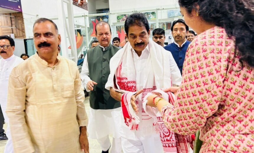KC Venugopal Reached Ranchi