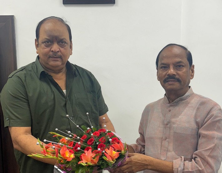 LJP (R) State President met Governor Raghuvar Das