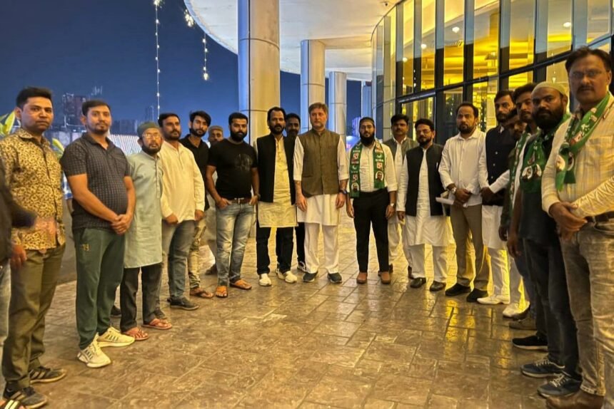 Mahtab Alam Arrived from Hyderabad