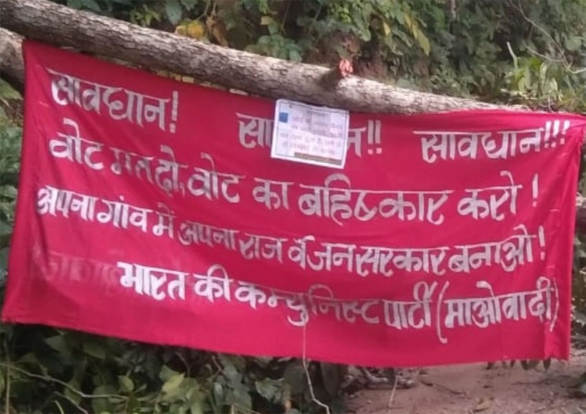 Naxalites are Trying to Stop Voters Naxalites are Trying to Stop Voters