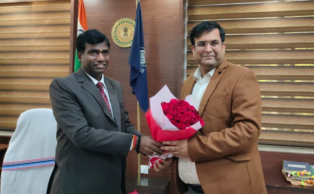 Ranchi DC Manjunath Bhajantri