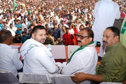 Tejashwi Yadav Election Rally in Garhwa