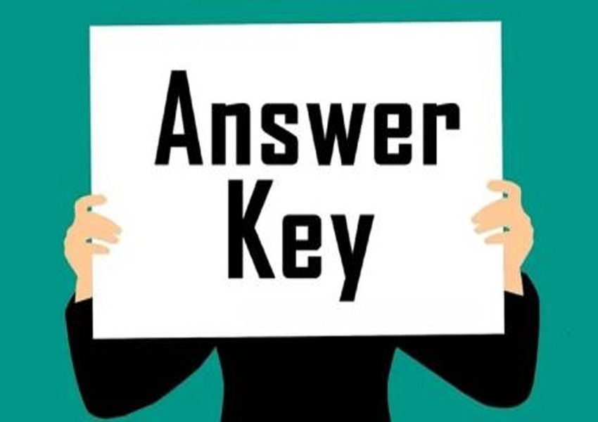 Answer Key Answer Key