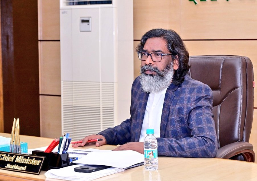 CM Hemant Soren - News Aroma CM Hemant Soren