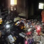 ISKCON Building was set on Fire