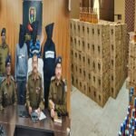 Police caught a Foreign Liquor
