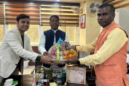 Bhushan Bada met Ranchi DC