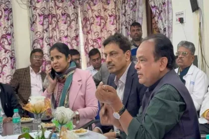 Dr. Irfan Ansari did surprise inspection of SNMMCH