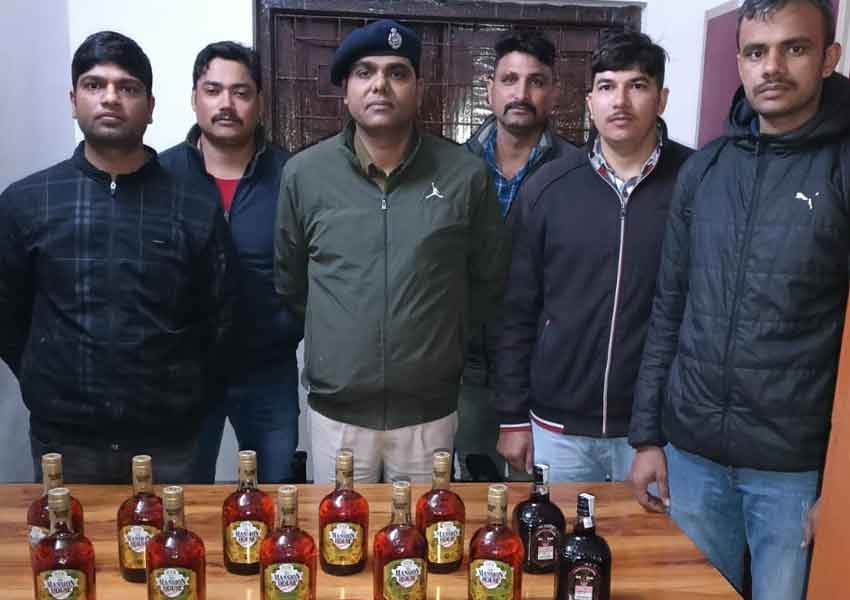 One arrested with liquor