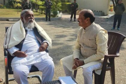 Raghubar-Das-with-Shibu-Soren