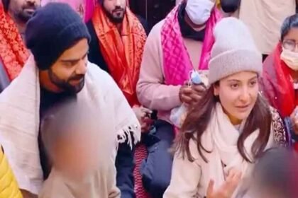 Virat and Anushka met Premanand Maharaj