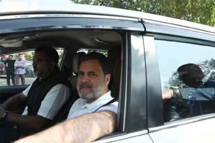 rahul gandhi arrive bihar