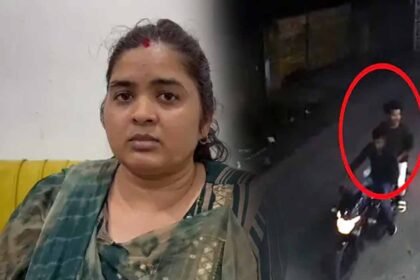 gold chain worth Rs 2 lakh snatched from woman's neck, two bike-borne miscreants caught on CCT