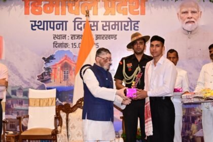 Himachal Pradesh Foundation Day was organized in a grand manner at Jharkhand Raj Bhavan