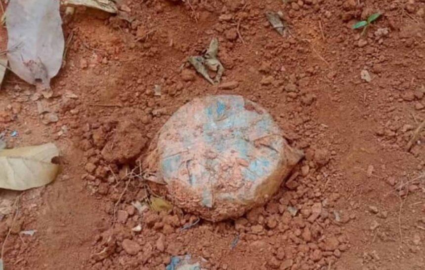 Two IEDs weighing 5 kg each recovered from Chaibasa