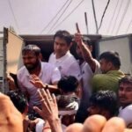 Police stopped Congress leaders who were going to surround CM House in Bihar, clashes broke out