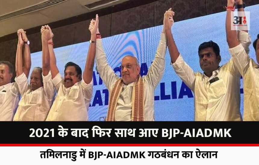 Amit Shah announced BJP-AIADMK alliance in Tamil Nadu