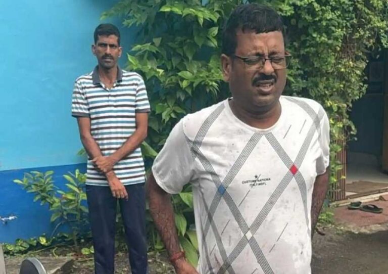 TMC विधायक जीवन कृष्ण साहा ED रेड में दीवार कूदकर भागे, खेत से गिरफ्तार