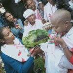 Central Sarna Committee Stages strong protest outside Lok Bhavan