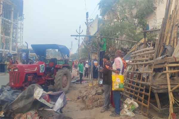 Corporation Cracks Down on Encroachment in Madhukam