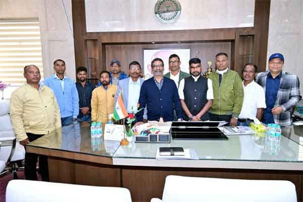 Meeting with CM Hemant Soren