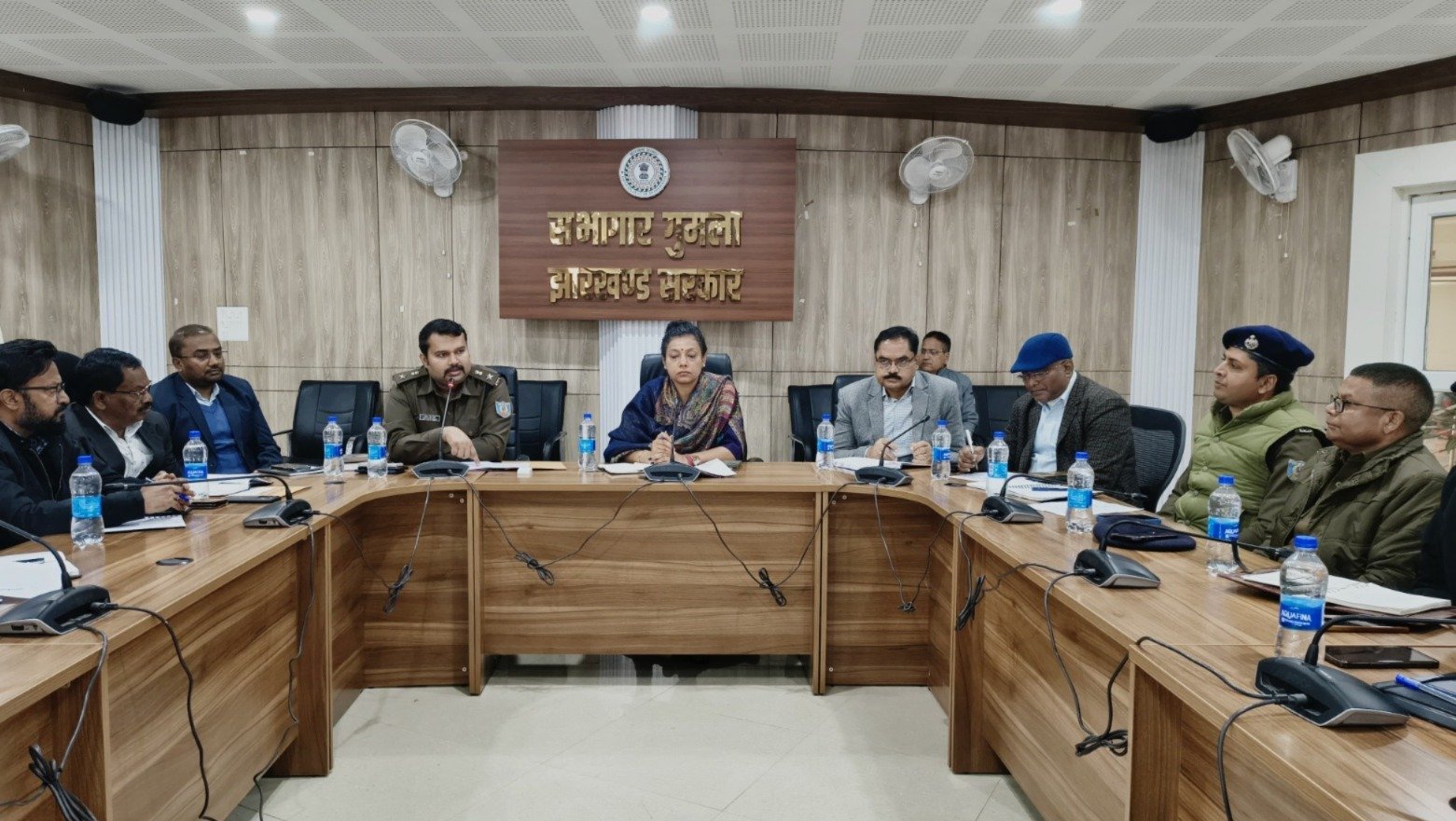 President's Visit to Gumla