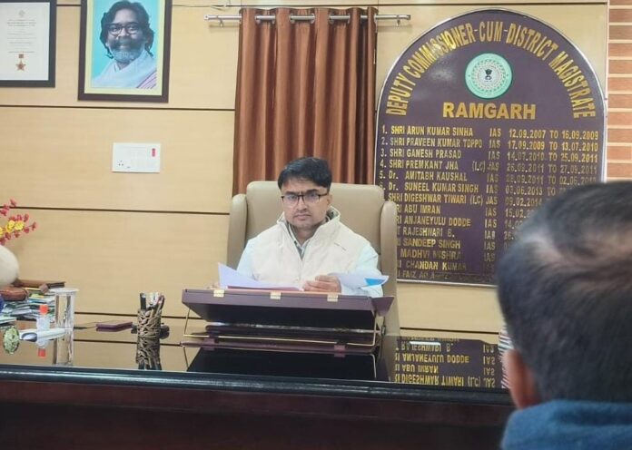 Ramgarh DC Faiz Ak Ahmed's