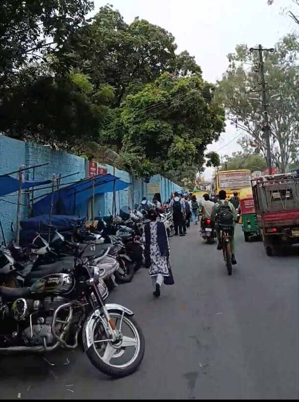 St Xavier's college parking