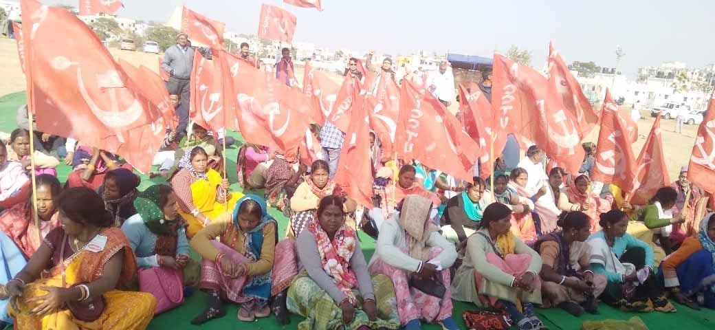 Strong Demonstration by workers