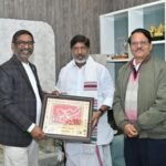 Telangana Deputy CM meets Hemant Soren