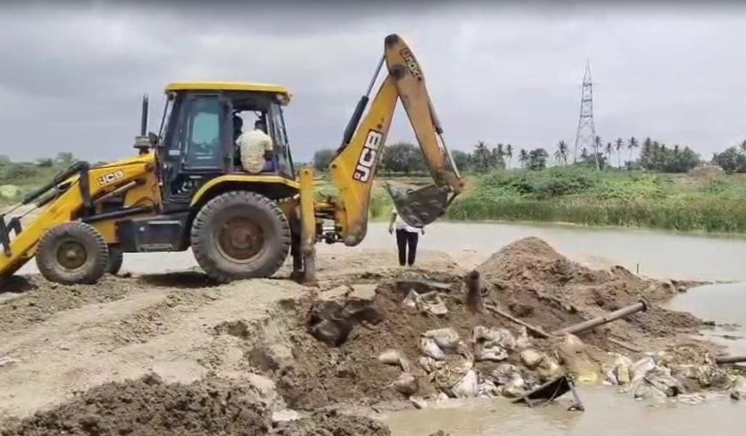 Action Against Illegal Sand Mining