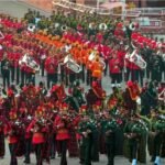 Beating the Retreat Ceremony at Vijay Chowk