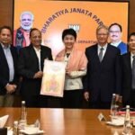 Chinese Party Meeting at BJP Headquarters