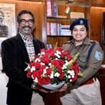 Palamu DC and SP Met the CM