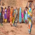 Protest Against the MNREGA Act