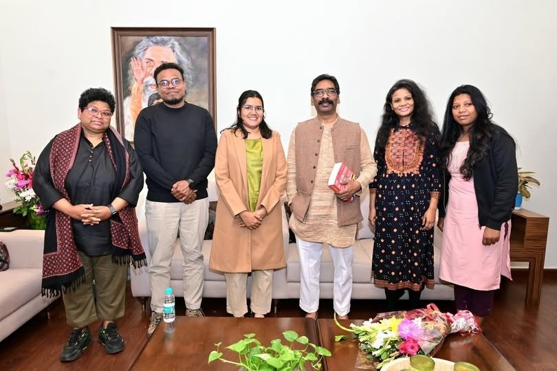 Delegation of Foreign Universities Meets Hemant Soren