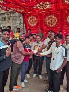 Cricket match at TTC ground on Holi Milan